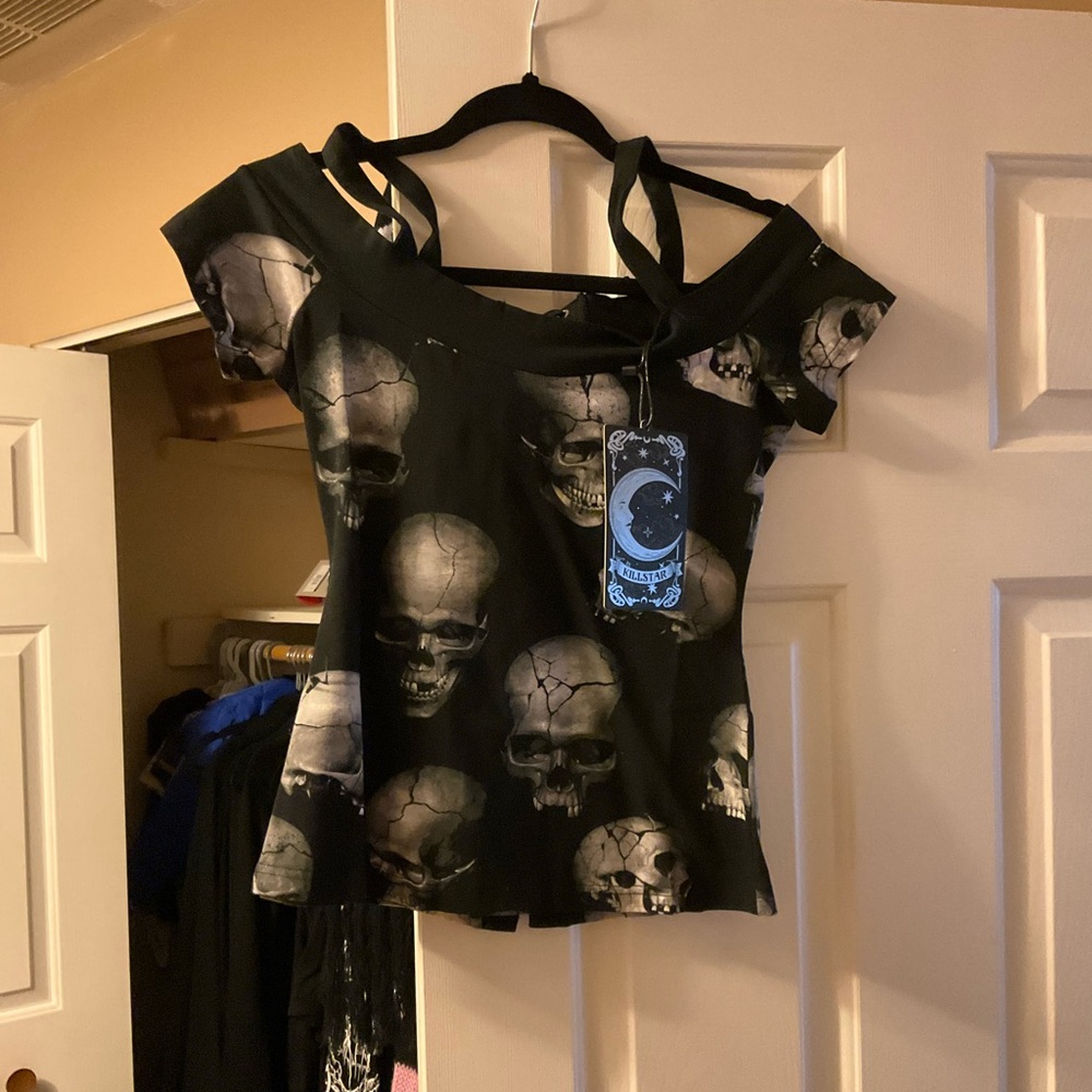 Killstar Bardot top